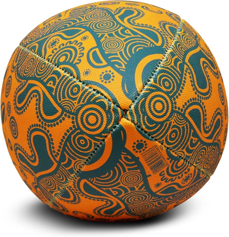 Gilbert Australia Wallabies Indigenous Rugby Ball Supporter Size 5 Officially Licensed - Image 4